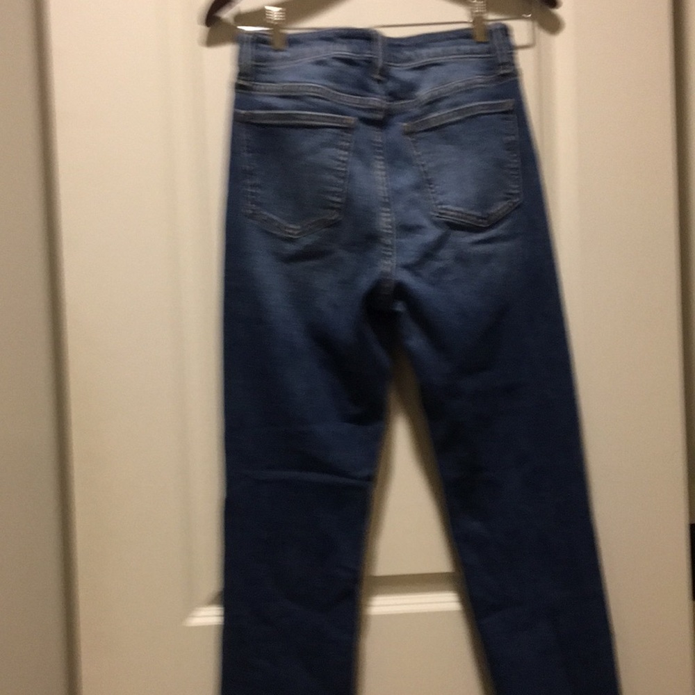 NWOT! Willow+Root crocheted The MOM fit ultra HIGH RISE High waist jeans size 26 - Picture 9 of 12